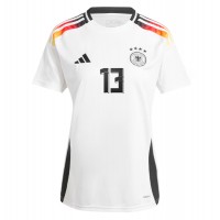 Deutschland Thomas Muller #13 Heimtrikot Frauen EM 2024 Kurzarm